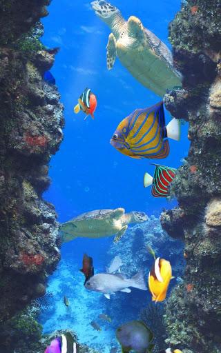 Aquarium and fishes - Image screenshot of android app