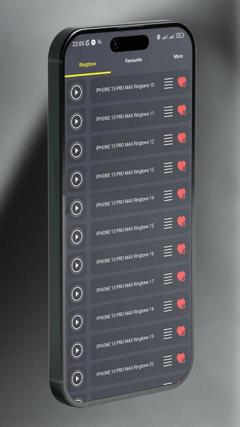 Ringtone for IPHONE ۱۵ PRO MAX - عکس برنامه موبایلی اندروید
