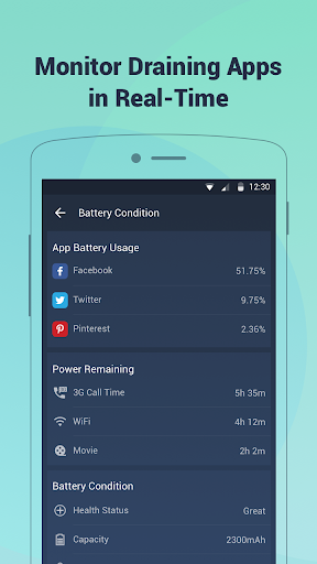 Battery Doctor-Battery Life Saver & Battery Cooler - عکس برنامه موبایلی اندروید