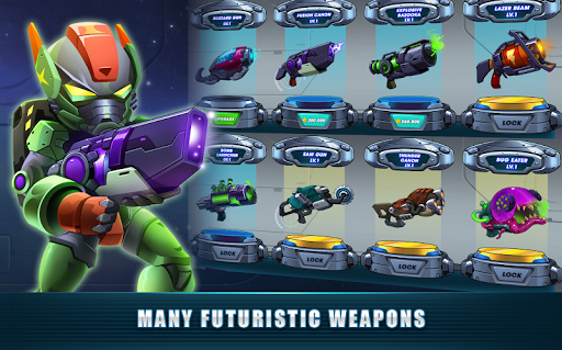 Mega Shooter: Infinity Space War (Galaxy Heroes) - عکس بازی موبایلی اندروید