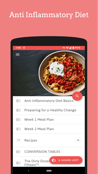 Anti Inflammatory Diet Recipes - عکس برنامه موبایلی اندروید