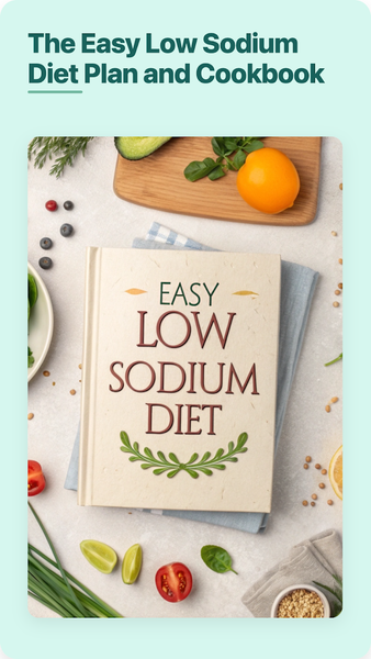 Easy Low Sodium Diet Cookbook - Image screenshot of android app