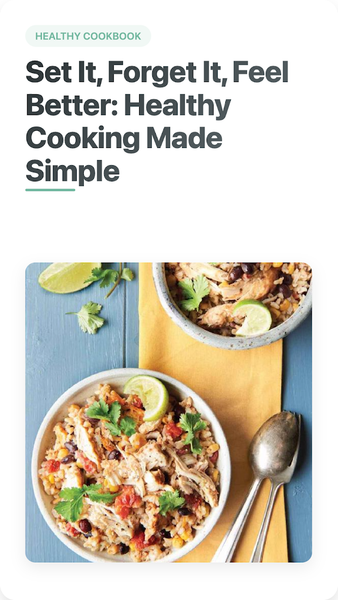 Low Sodium Slow Cooker Recipes - Image screenshot of android app