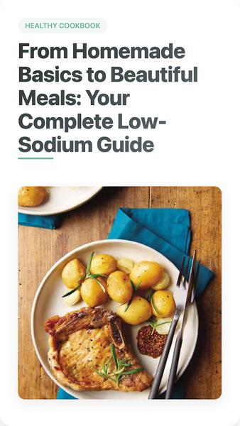 Low Sodium Slow Cooker Recipes - عکس برنامه موبایلی اندروید