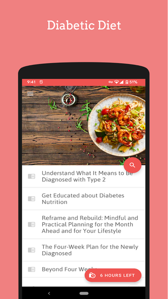 Diabetic Cookbook and Plan - عکس برنامه موبایلی اندروید