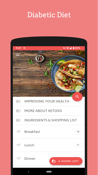 Keto Diabetic Cookbook - عکس برنامه موبایلی اندروید