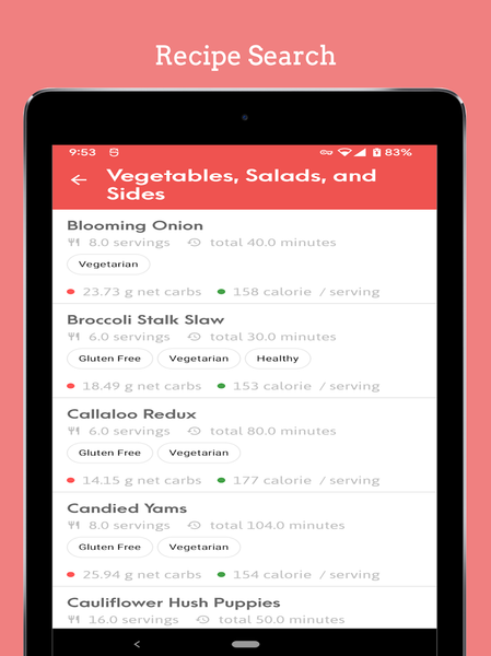 Southern Food Diabetes Diet - عکس برنامه موبایلی اندروید