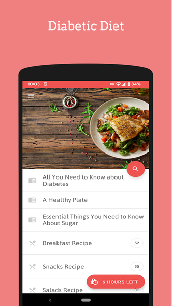 Diabetic Cookbook for Beginner - عکس برنامه موبایلی اندروید