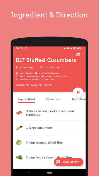 Diabetic Cookbook for Beginner - عکس برنامه موبایلی اندروید