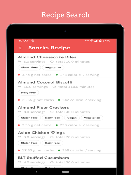 Diabetic Cookbook for Beginner - عکس برنامه موبایلی اندروید