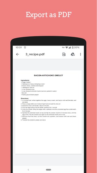 Ketogenic Mediterranean Diet - عکس برنامه موبایلی اندروید