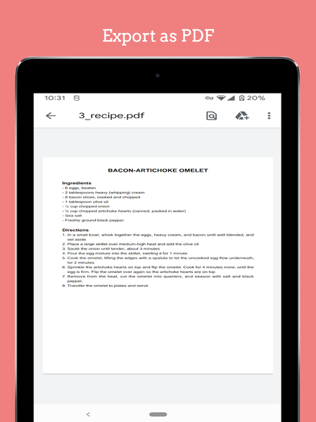 Ketogenic Mediterranean Diet - عکس برنامه موبایلی اندروید