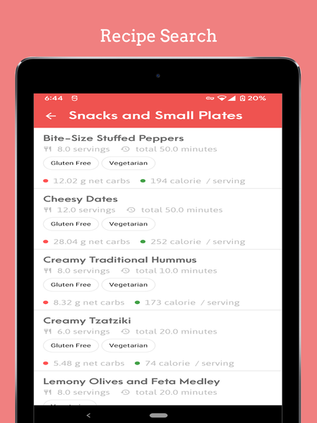 Easy Mediterranean Diet - عکس برنامه موبایلی اندروید