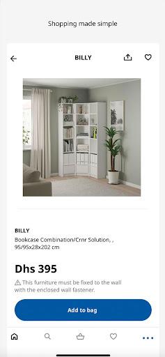 IKEA United Arab Emirates - Image screenshot of android app