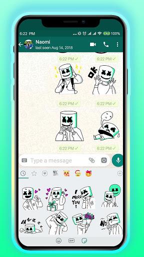 Cool Dj Life Emoji Stickers - Image screenshot of android app