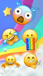 Funky Cool Emoji Stickers - عکس برنامه موبایلی اندروید