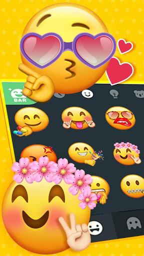 New Funky Emoji Stickers - Image screenshot of android app