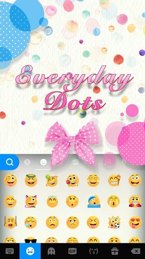 Expression Everyday emoji Keyboard Theme - عکس برنامه موبایلی اندروید