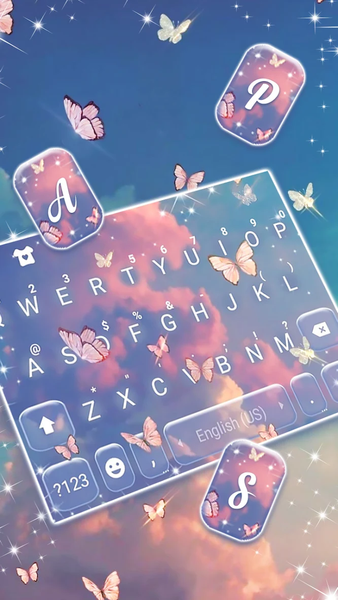 Aesthetic Butterfly Theme - Image screenshot of android app