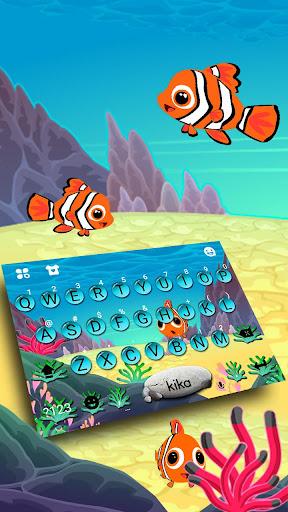 Animated Crown Fish Keyboard T - Image screenshot of android app