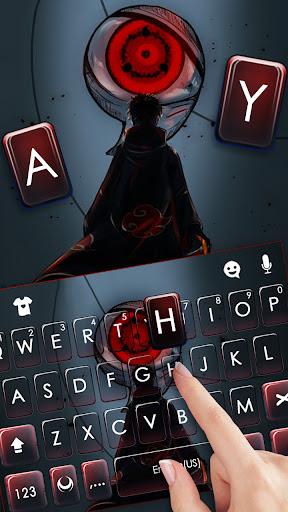 Anime Sharingan Keyboard Background - عکس برنامه موبایلی اندروید