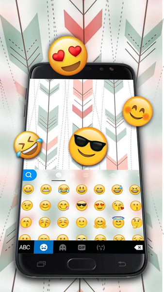 Arrow Drawing Keyboard Theme - Image screenshot of android app