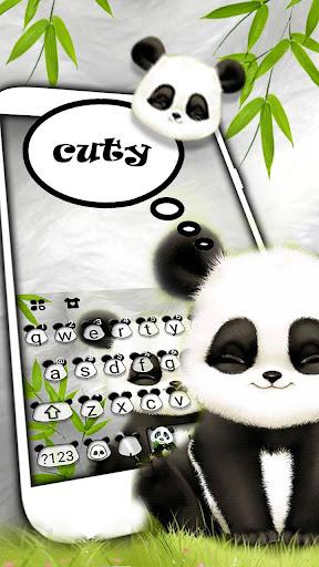 Baby Panda Keyboard - Image screenshot of android app