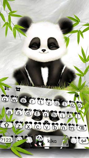Baby Panda Keyboard - Image screenshot of android app