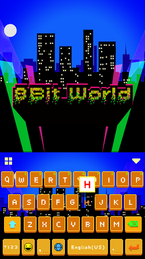 bitworld Keyboard Theme - عکس برنامه موبایلی اندروید