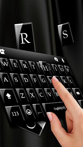 Black Business Keyboard - Image screenshot of android app