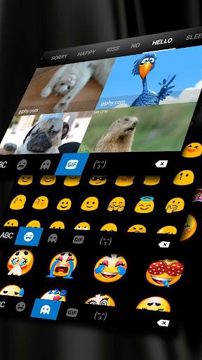 Black Business Keyboard - Image screenshot of android app
