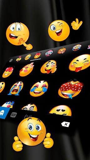 Black Business Keyboard - Image screenshot of android app