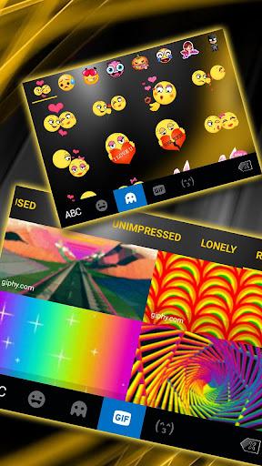 Black Gold Luxury Keyboard The - عکس برنامه موبایلی اندروید