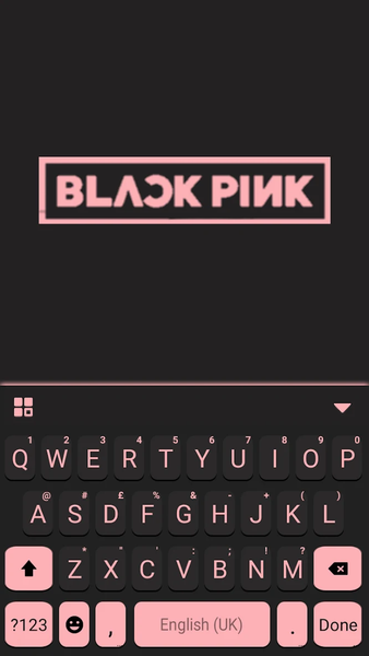 Black Pink Blink Keyboard Back - عکس برنامه موبایلی اندروید