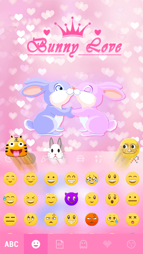 Bunny Love Themes - Image screenshot of android app