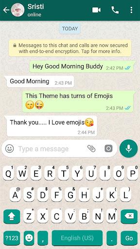Chat Messenger Theme - Image screenshot of android app