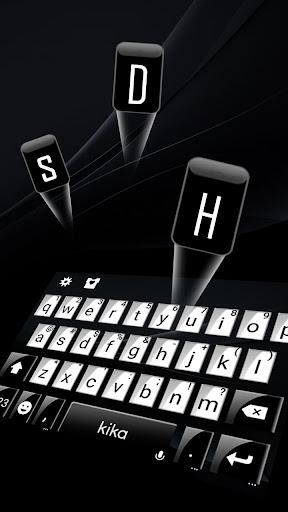 Classic Business Black Keyboar - Image screenshot of android app