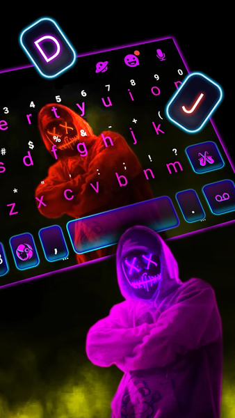 Color Purge Mask Theme - عکس برنامه موبایلی اندروید