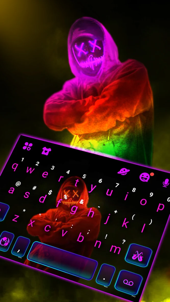 Color Purge Mask Theme - عکس برنامه موبایلی اندروید