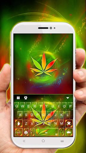 Colorful Rasta Keyboard Theme - Image screenshot of android app