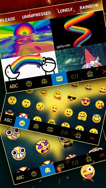 Comic Hero Medal Keyboard Theme - Image screenshot of android app
