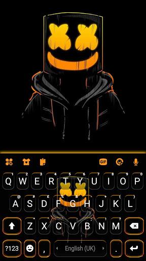 Cool Black DJ Keyboard Background - عکس برنامه موبایلی اندروید