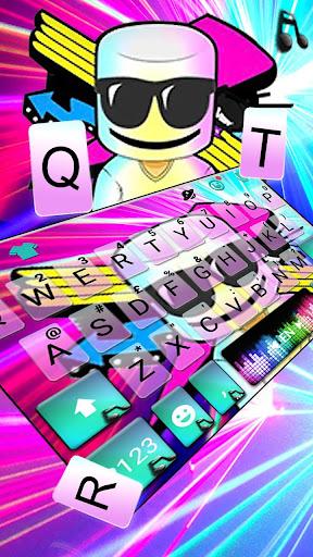 Cool Blast DJ Music Keyboard Background - Image screenshot of android app