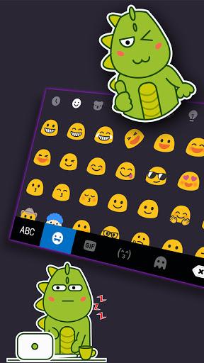 Cool Neon SMS Keyboard Background - عکس برنامه موبایلی اندروید