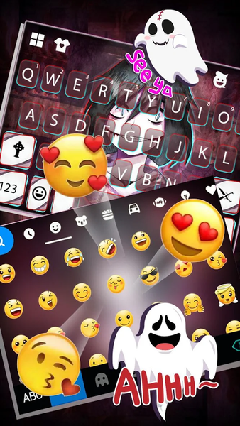 Creepy Boy Jeff Keyboard Theme - عکس برنامه موبایلی اندروید