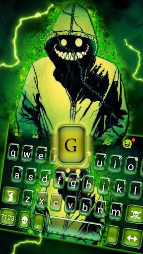 Creepy Devil Smile Keyboard Theme - Image screenshot of android app