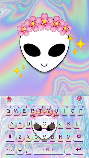 emoji alien wallpaper