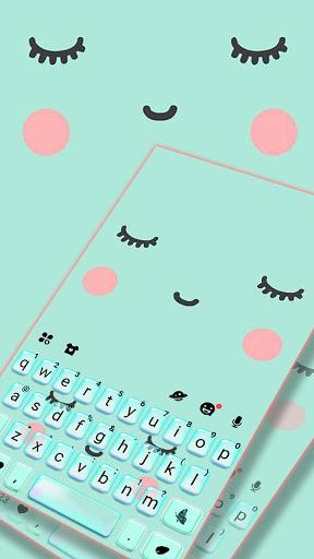 Cute Sweet Face Theme - Image screenshot of android app