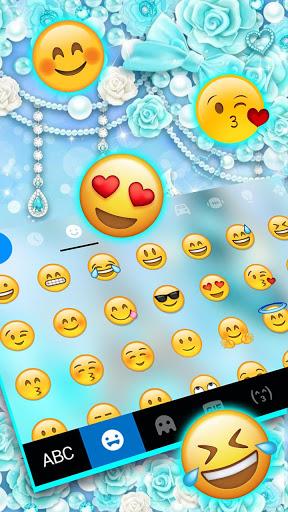 Diamond Paris Butterfly Keyboard Theme - Image screenshot of android app