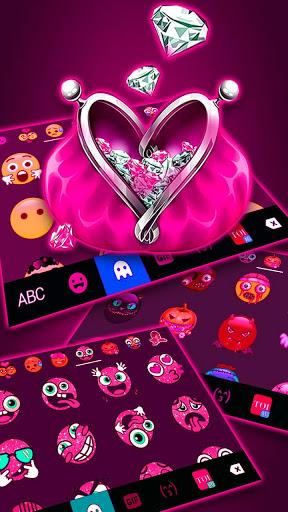 Diamond Purse Keyboard Theme - عکس برنامه موبایلی اندروید
